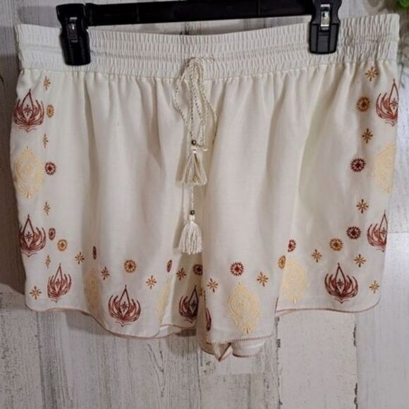 Rachel Zoe Stephanie  Shorts Cotton Silk Blend NWT - Picture 4 of 9